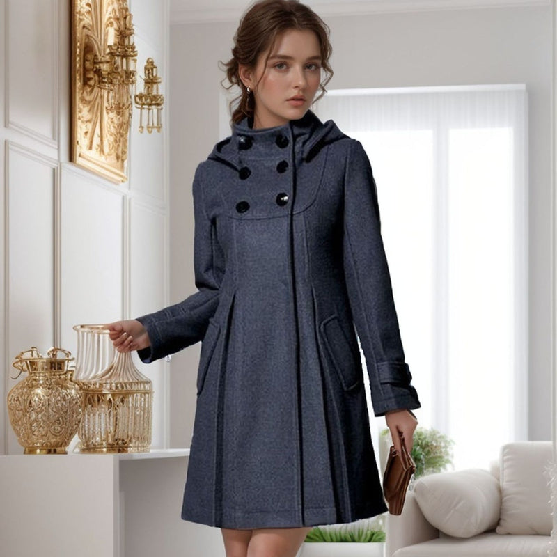 Bella - Elegant cashmere coat for timeless style and warmth