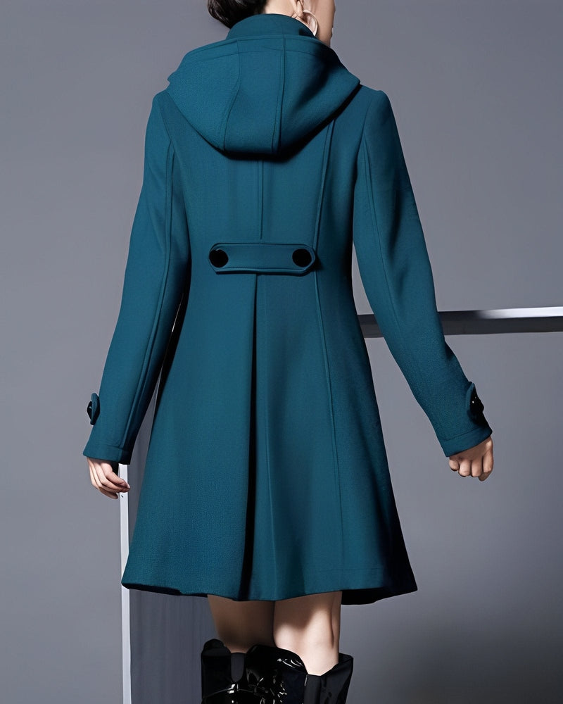 Bella - Elegant cashmere coat for timeless style and warmth