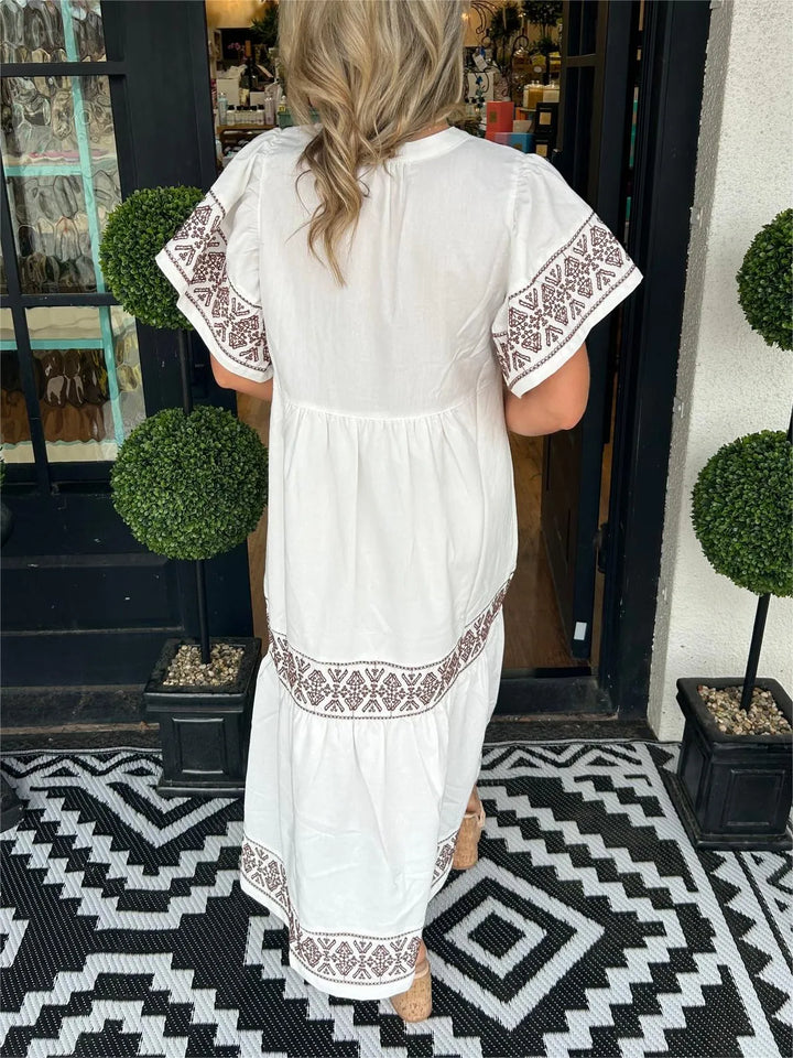 Nancy™ Dress | Boho Maxi Dress