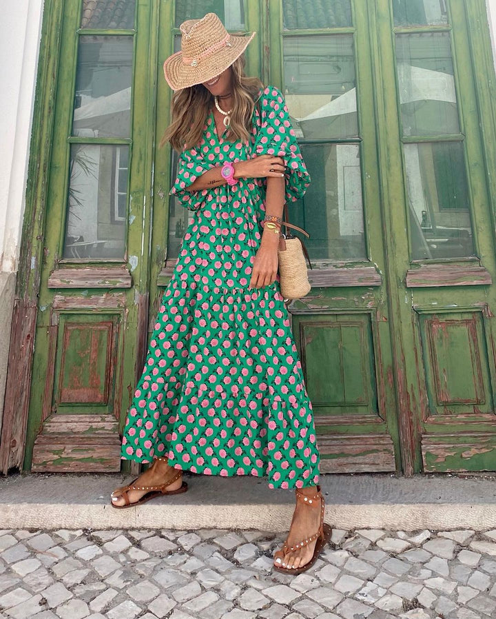 Bianca Bohemian Maxi Dress