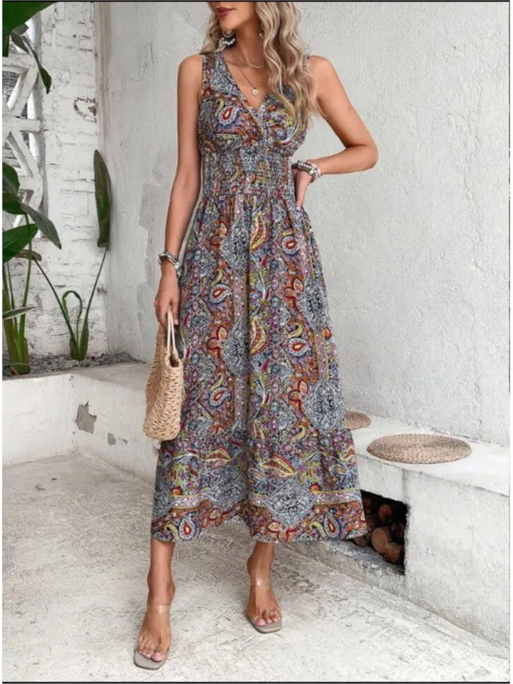 Cape Flair™ - Solana Boho Dress