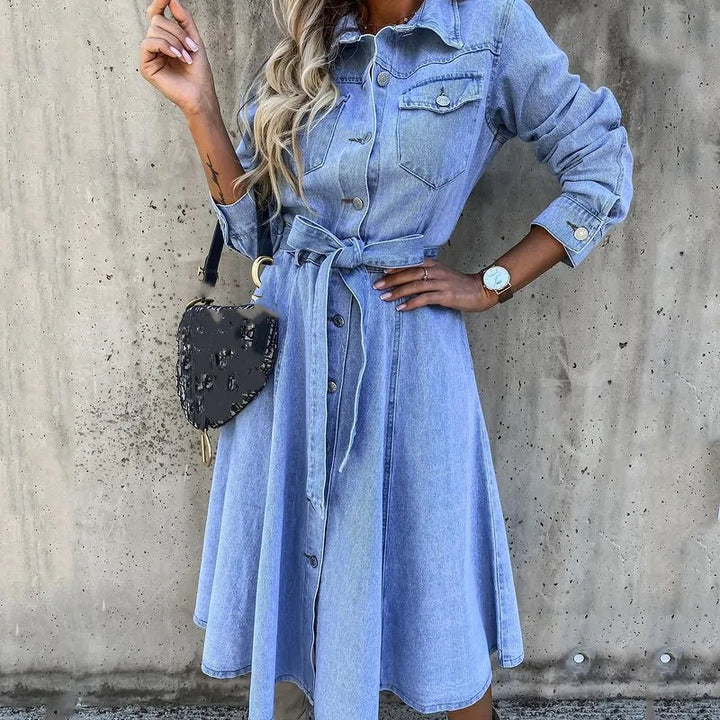 Clara's Favourite - Denim Maxi Dress