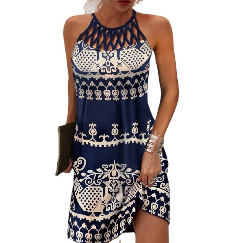 Elsie™ - Printed Elegant Dress