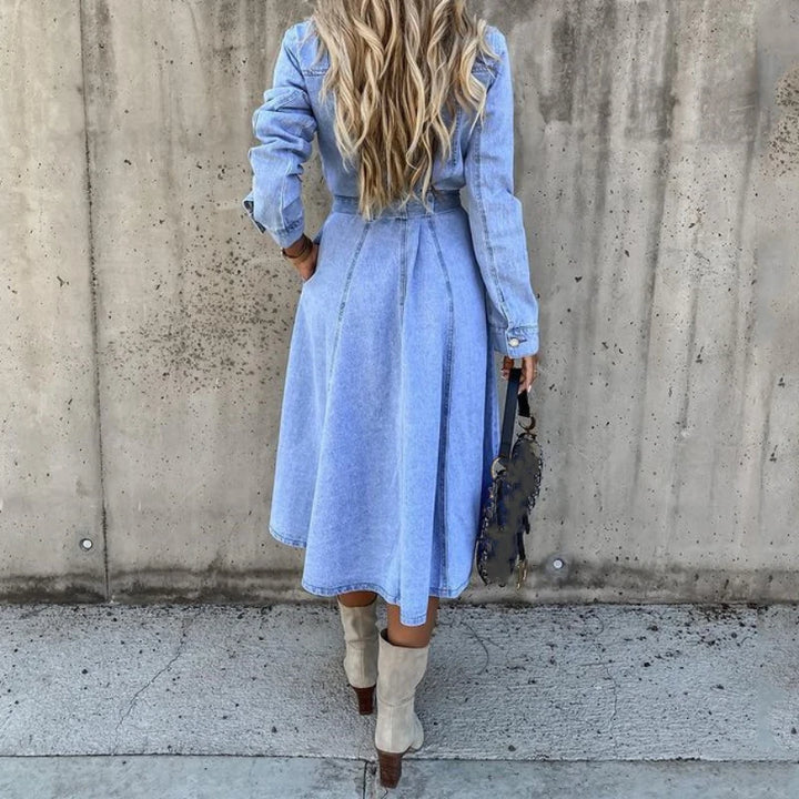 Clara's Favourite - Denim Maxi Dress