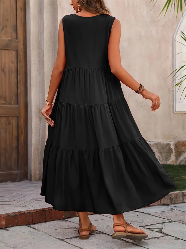 Solara™ Flowing Maxi Dress