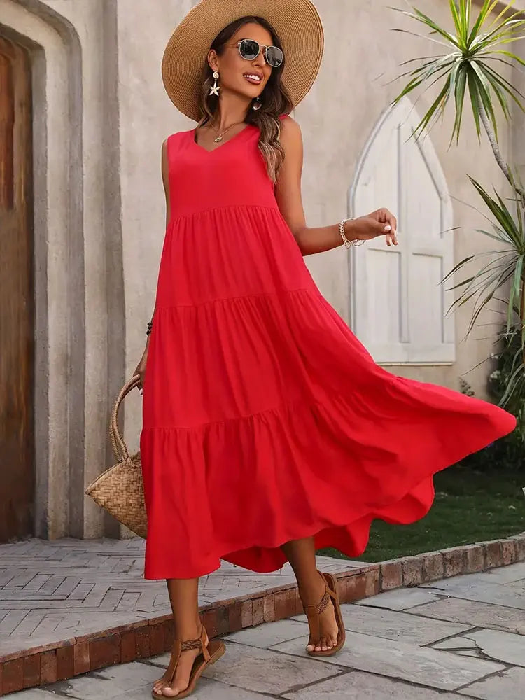 Solara™ Flowing Maxi Dress