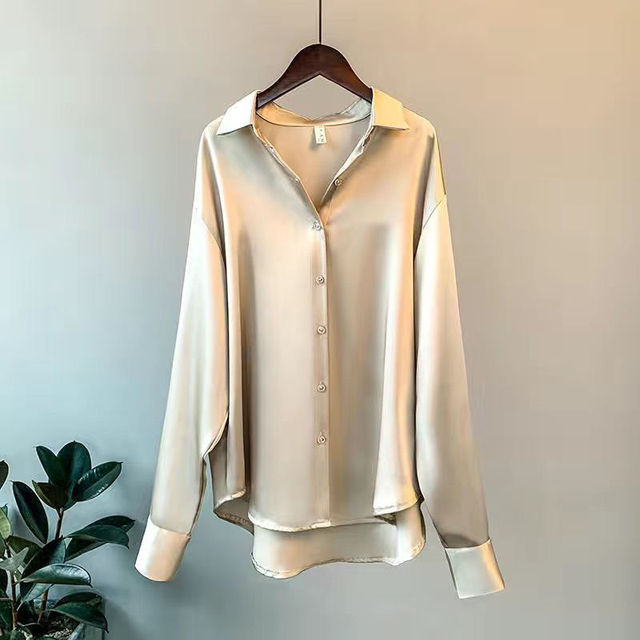 Elara™ | Women's Satin Shirt